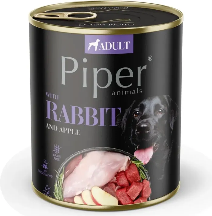 Dolina Noteci (60) Консерва для собак з кроликом та яблуком 400 гр 