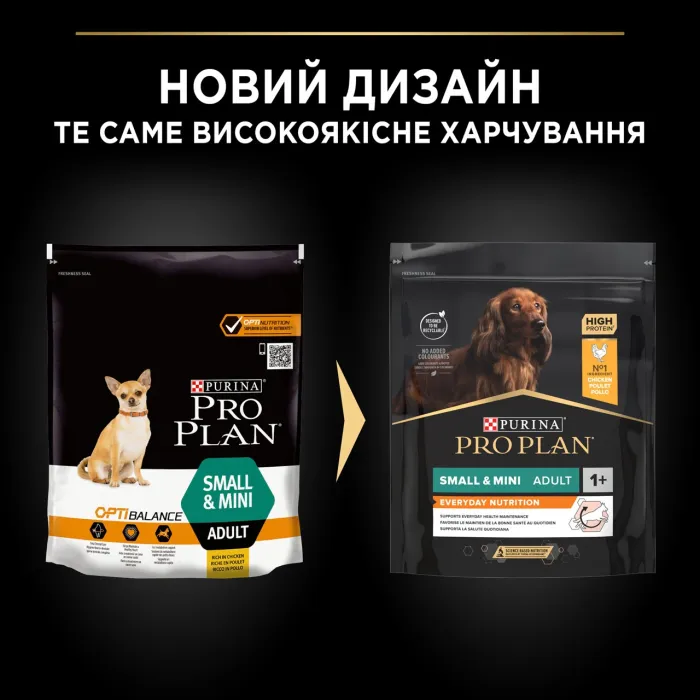 Purina Pro Plan Small Adult Mini сухий корм для собак з куркою 700 г 