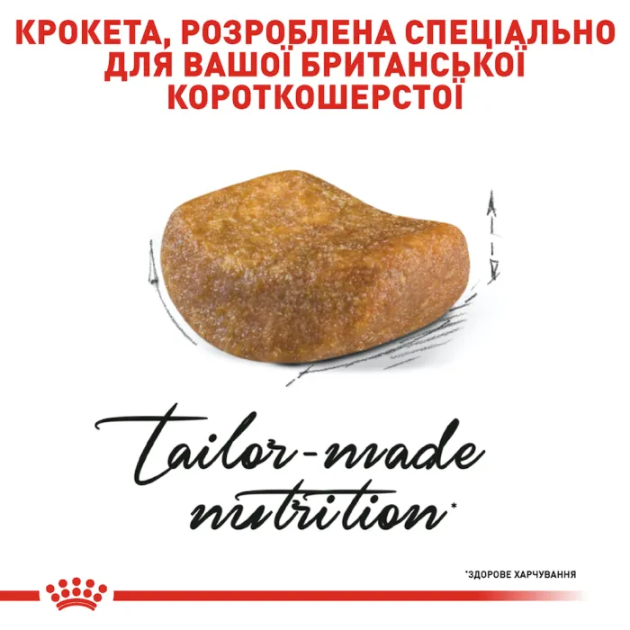 Royal Canin British Shorthair (Роял Канін) 34 для кішок породи Британська короткошерста старше 12 місяців 400 г