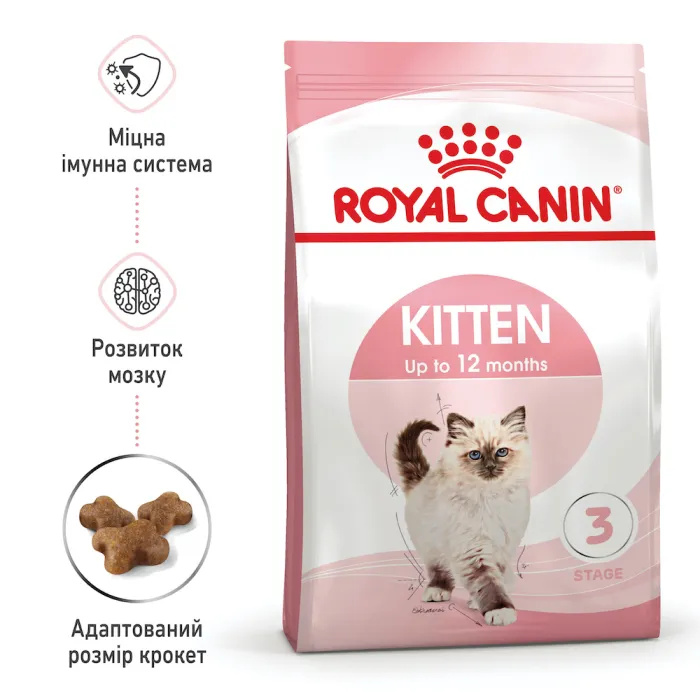 Royal Canin Kitten 36 для кошенят (Роял Канін Кіттен) від 4 до 12 місяців 4 кг