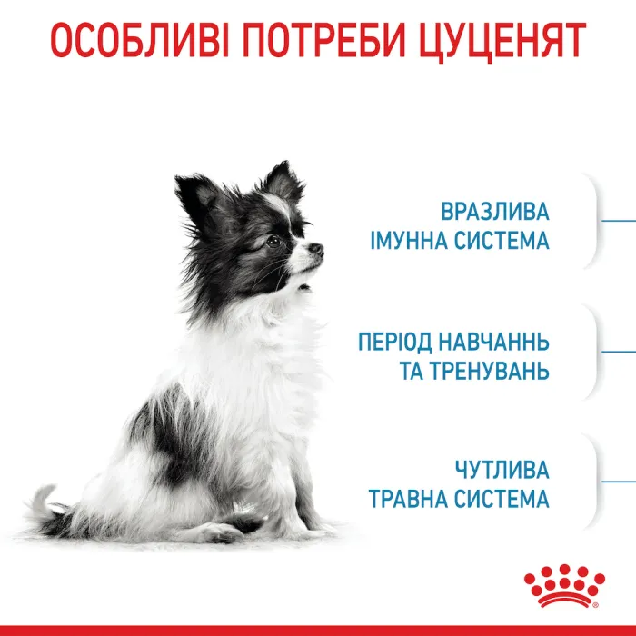 Royal Canin X Small PUPPY для цуценят дуже дрібних порід до 10 місяців Акція 1,2 кг + 300 г